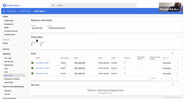 Kubernetes dashboard